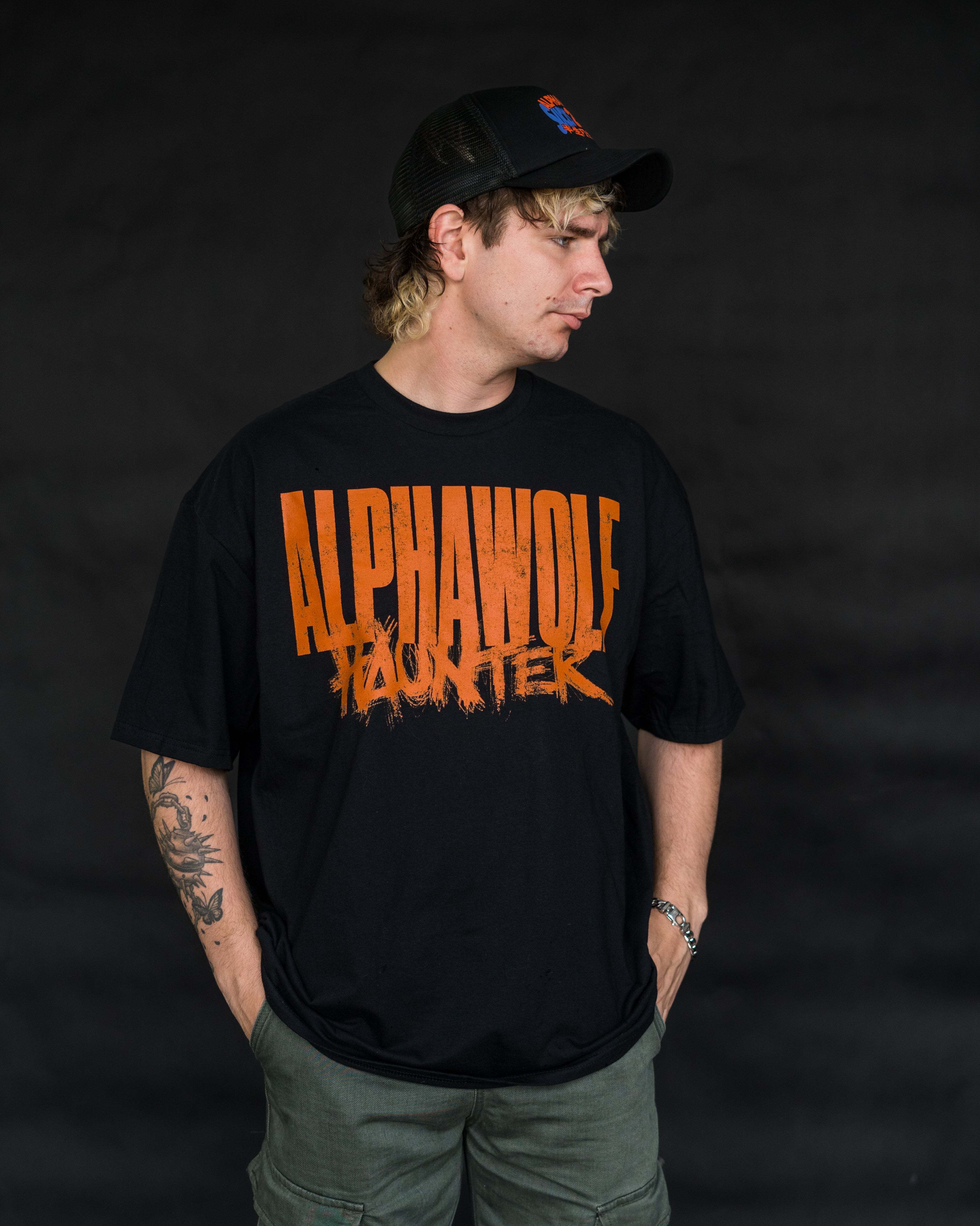 Aw Merch Haunter - Tee – Alpha Wolf