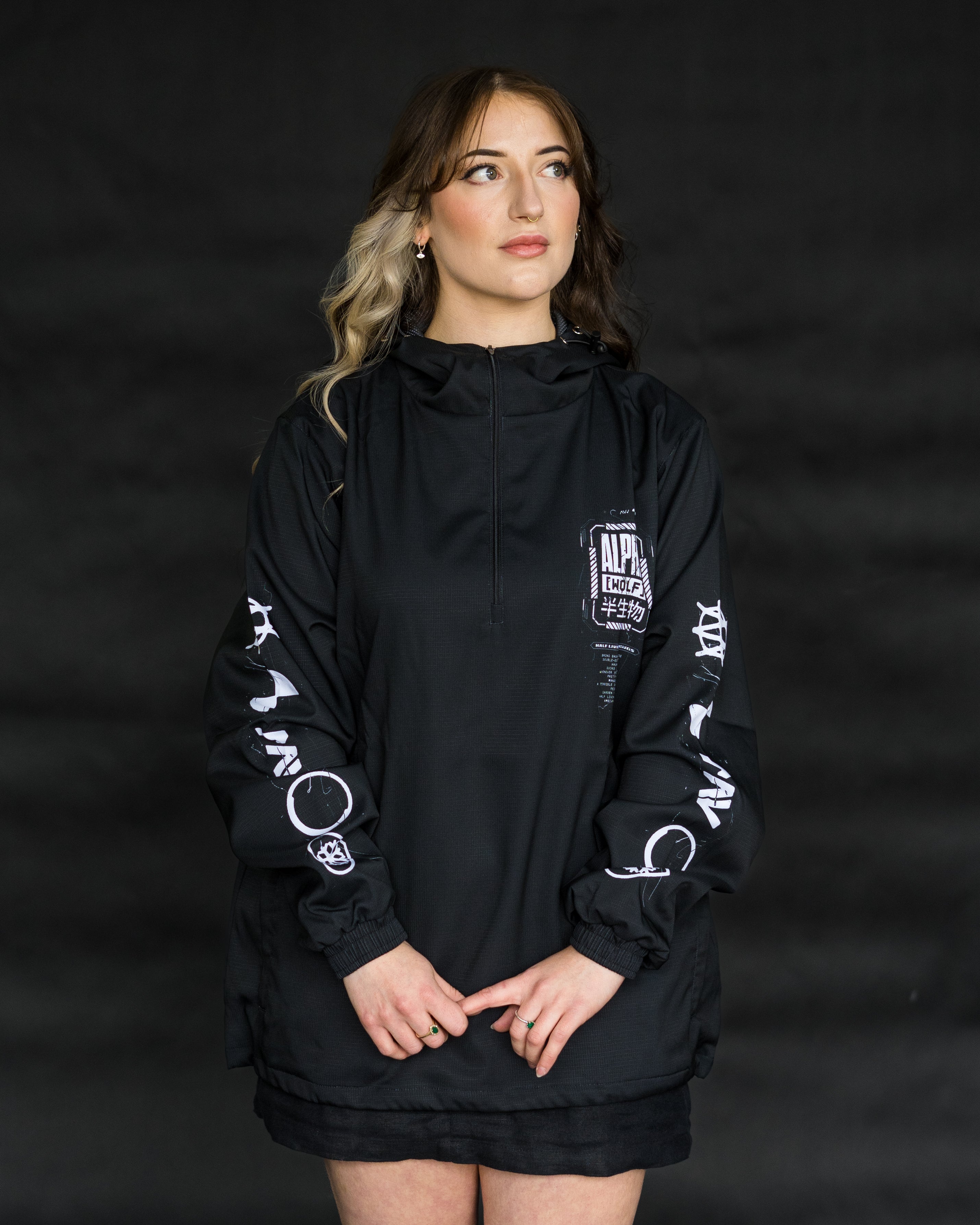Aw Merch Turn It Up - Windbreaker – Alpha Wolf