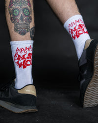 Alpha Wolf - Socks (White)