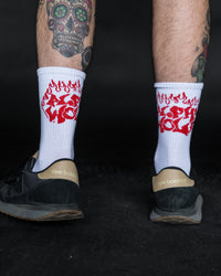 Alpha Wolf - Socks (White)