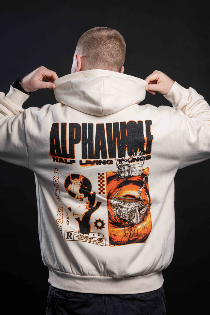 Half Living Things - Hoodie (Cream)