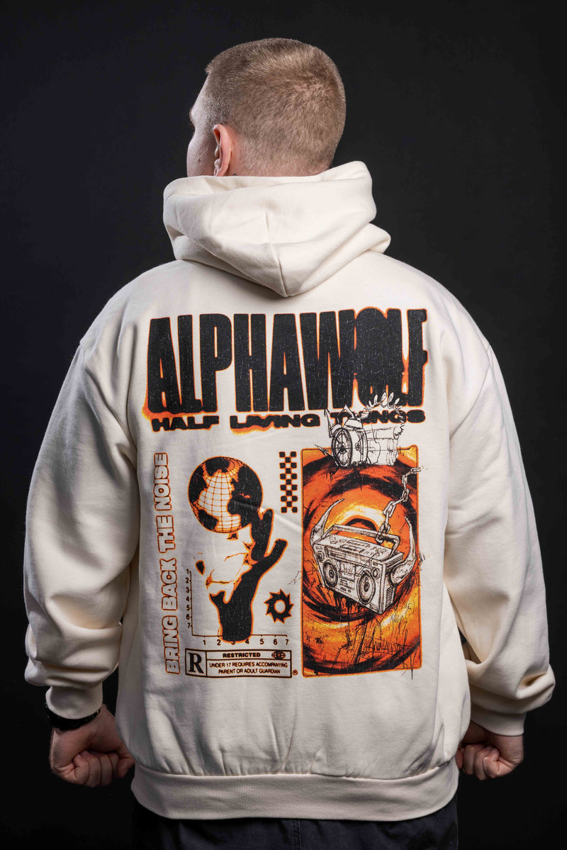 Half Living Things - Hoodie (Cream)