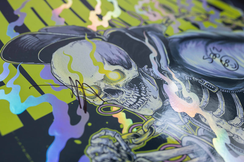 *SIGNED* Half Living Things - Holographic A2 Print